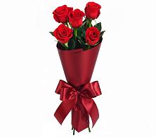 Букет 5 Красных роз Эдлесс Лав в Тучково