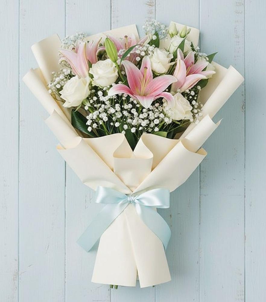 Букет Лилии в Тучково Букет цветов из: Лилии в Тучково