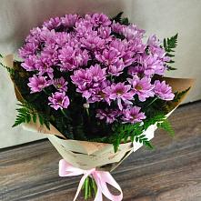 Букет цветов из:  Хризантемы #REPLACE_PRED# Тучково