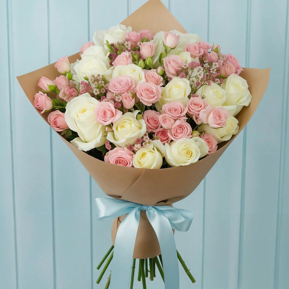 Букет цветов из: Розы в Тучково