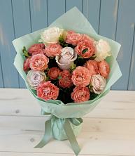 Букет влюбленный романтик в Тучково Букет цветов из:  Розы в Тучково