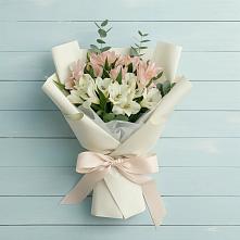 Букет цветов из:  Альстромерии в Тучково