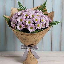 Букет соблазн в Тучково Букет цветов из:  Хризантемы в Тучково