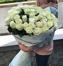 Букет 35 Белых роз #REPLACE_PRED# Тучково