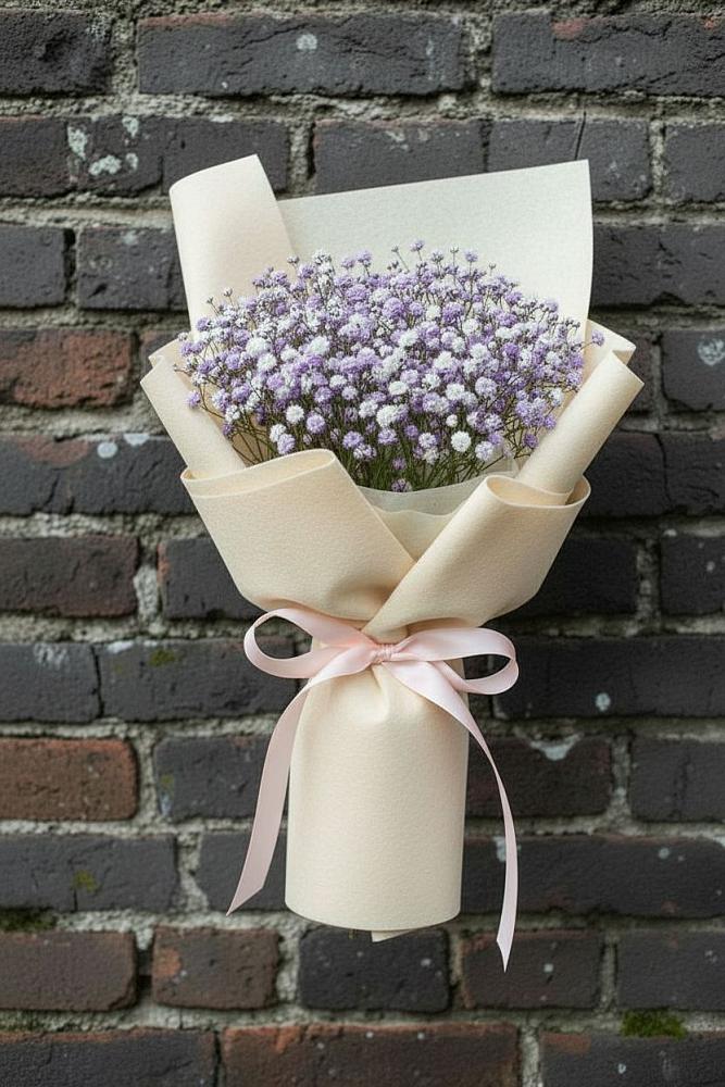 Букет Нежные чувства в Тучково Букет цветов из: Гипсофила в Тучково