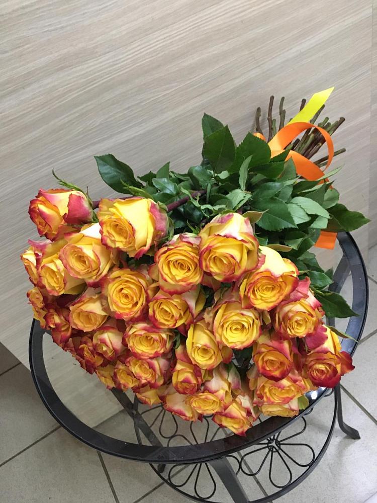 Желтые розы  в Тучково Букет Желтые розы в Тучково