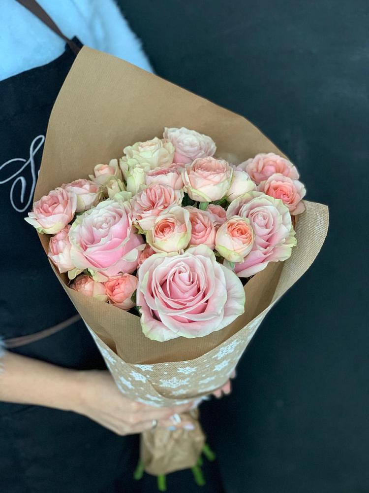 Букет цветов из: Хризантемы и Розы в Тучково