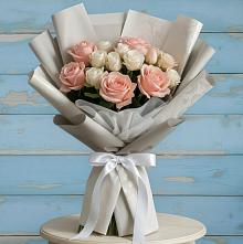 Букет цветов из:  Розы в Тучково