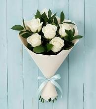 Букет цветов из:  Розы в Тучково
