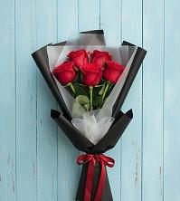 Букет в ритме города в Тучково Букет цветов из:  Розы в Тучково