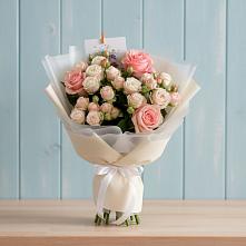 Букет цветов из:  Розы в Тучково
