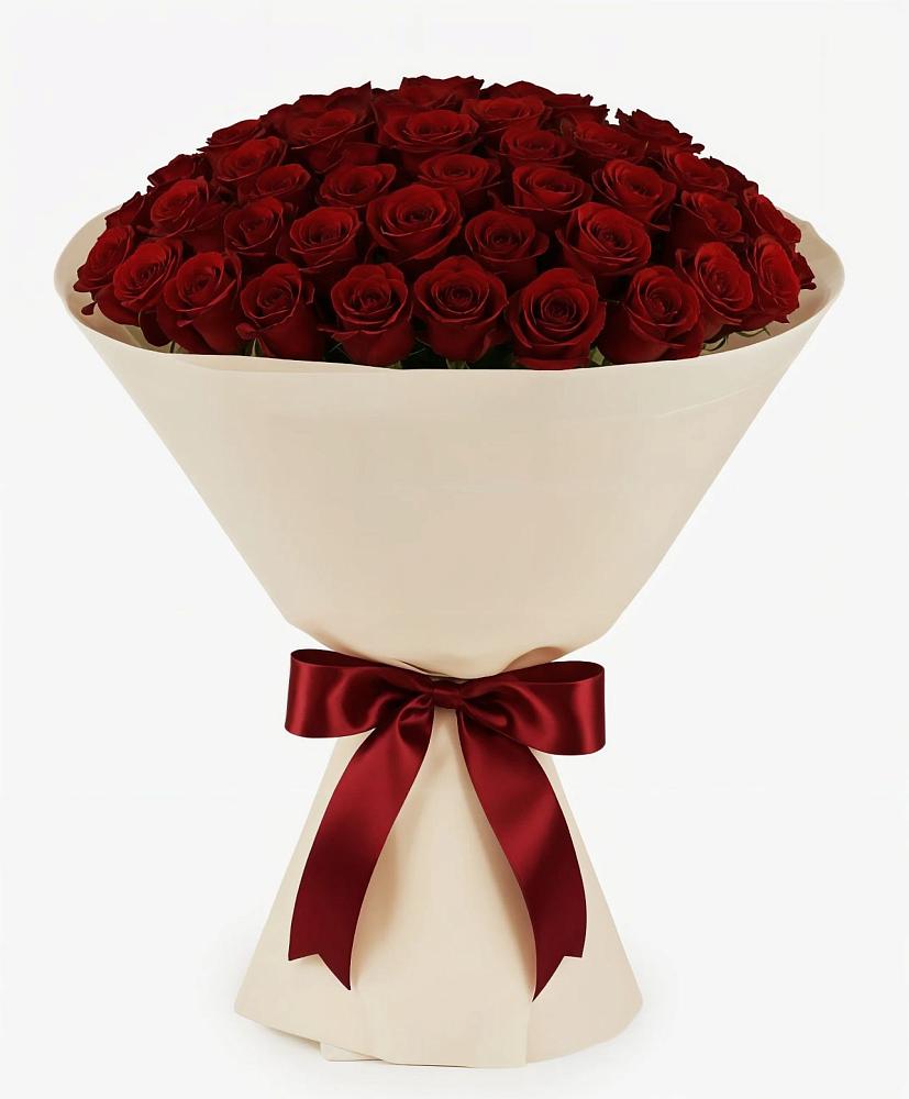101 Бордовая роза Блэк Бакарра в Тучково Букет 101 Бордовая роза Блэк Бакарра в Тучково