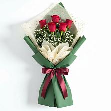 Букет рубиновое очарование в Тучково Букет цветов из:  Розы в Тучково