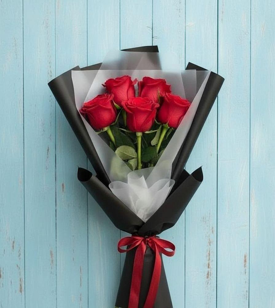 Букет в ритме города в Тучково Букет цветов из: Розы в Тучково