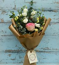 Букет цветов из:  Розы и Лизиантусы #REPLACE_PRED# Тучково