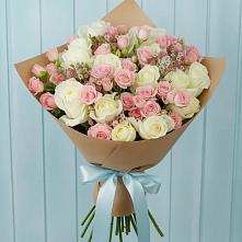 Букет цветов из:  Розы в Тучково
