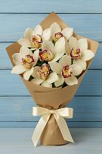 Букет цветов из:  Орхидеи и Розы в Тучково